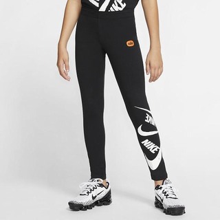 Leggings Nike Sportswear Fete Negrii Albi | RZUP-82097